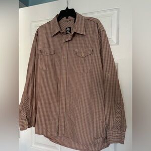 Timberland Men’s Long Sleeve Button Down Shirt - Size Large